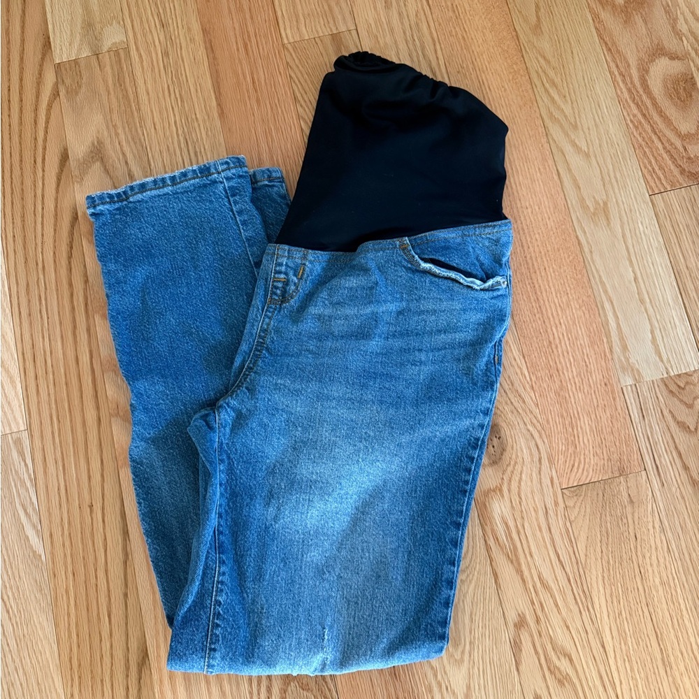 Ingrid maternity straight jean 6